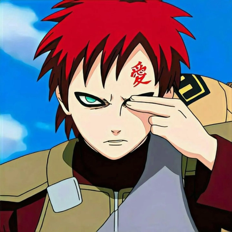 Hình chân dung Gaara ngầu 