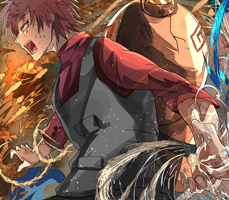 Ảnh anime Gaara ngầu lòi 