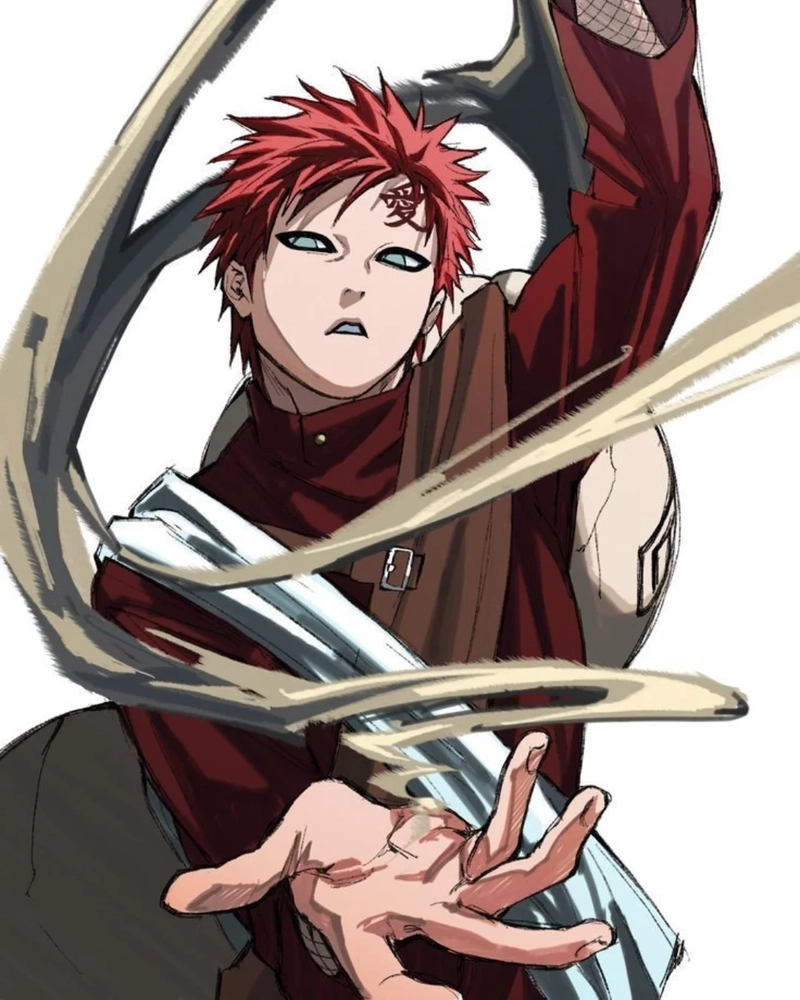 Gaara cool ngầu trong ảnh 