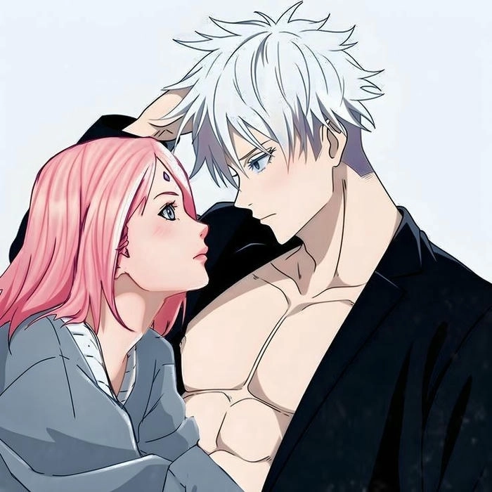 Ảnh Gojo và Sakura 4k