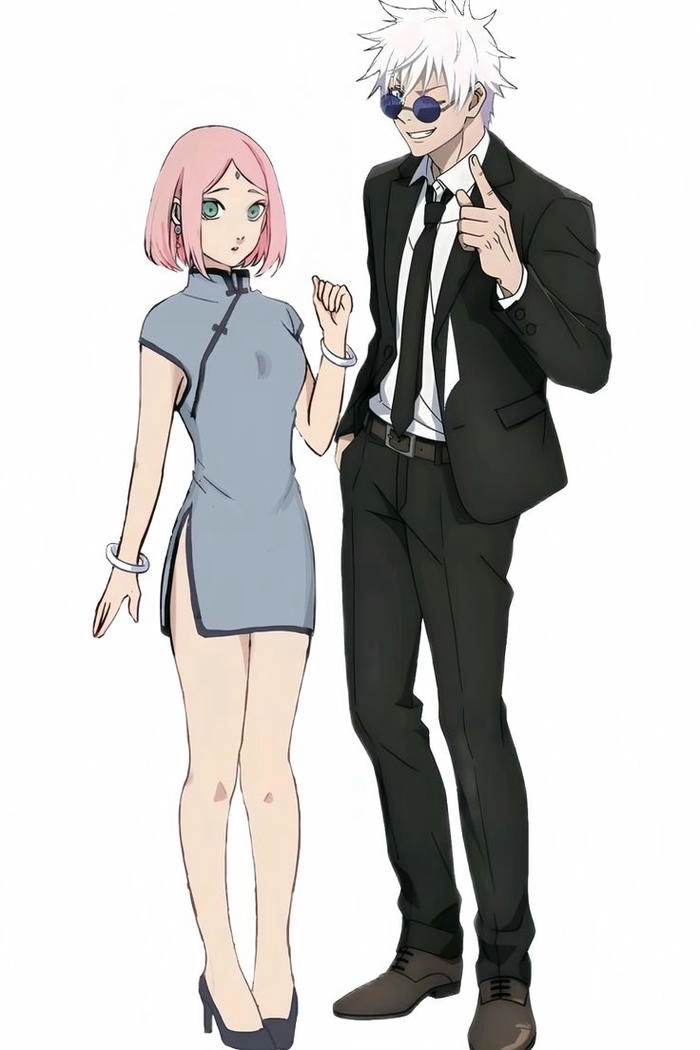 Ảnh Gojo x Sakura tình cảm