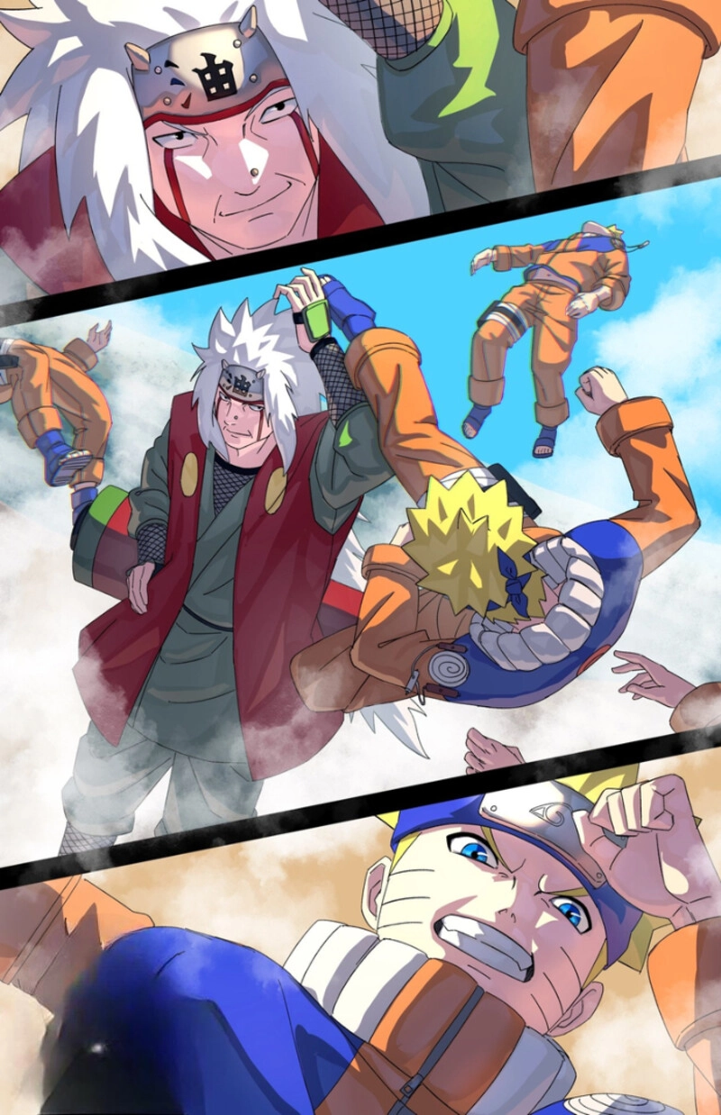 Hình Jiraiya trong Naruto 