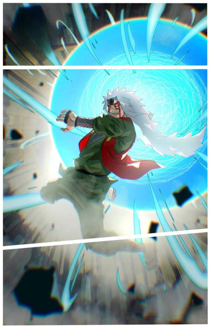 Ảnh anime Jiraiya đẹp 