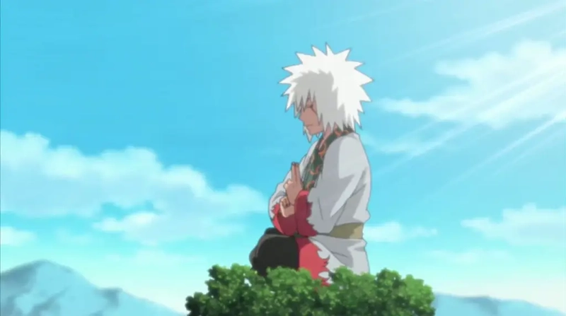 Ảnh Jiraiya khi còn trẻ 