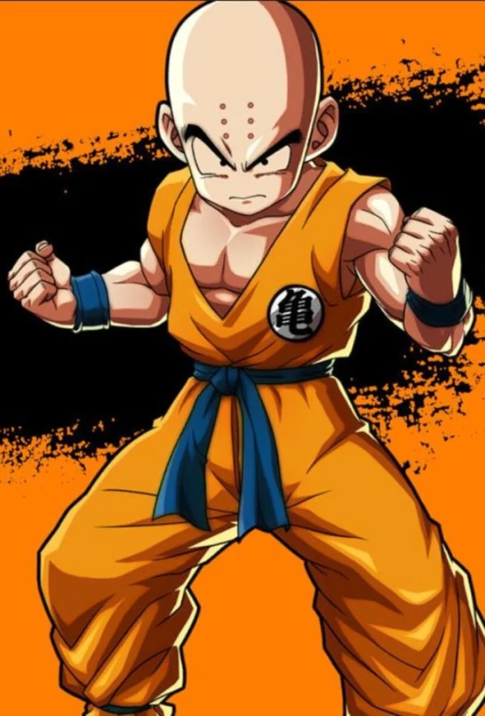 Hình Krillin phong cách mạnh mẽ