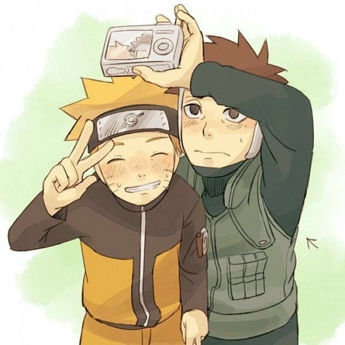 Ảnh Naruto x Iruka dễ thương