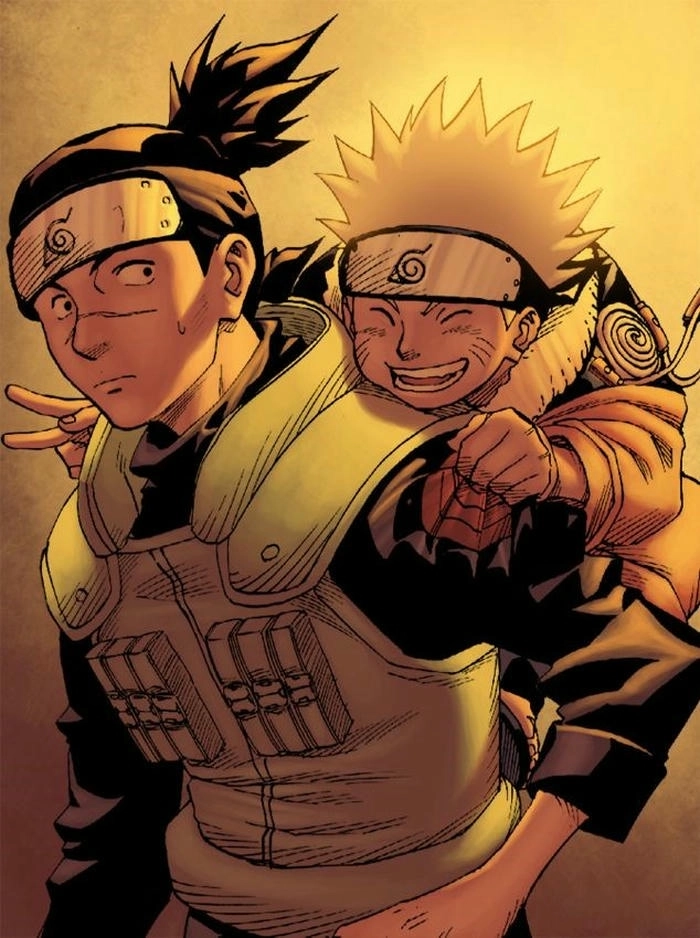 Ảnh Naruto x Iruka hoạt hình đẹp