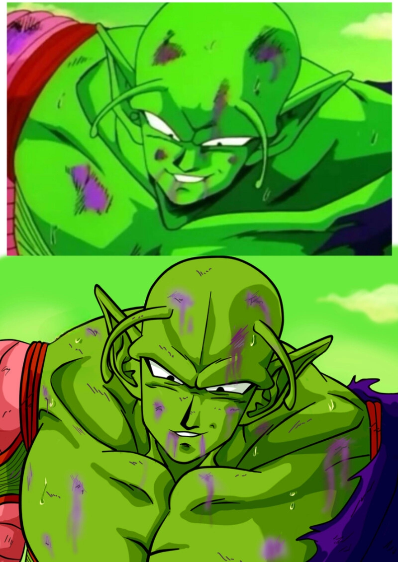 Hình Piccolo tạo hình mạnh mẽ 