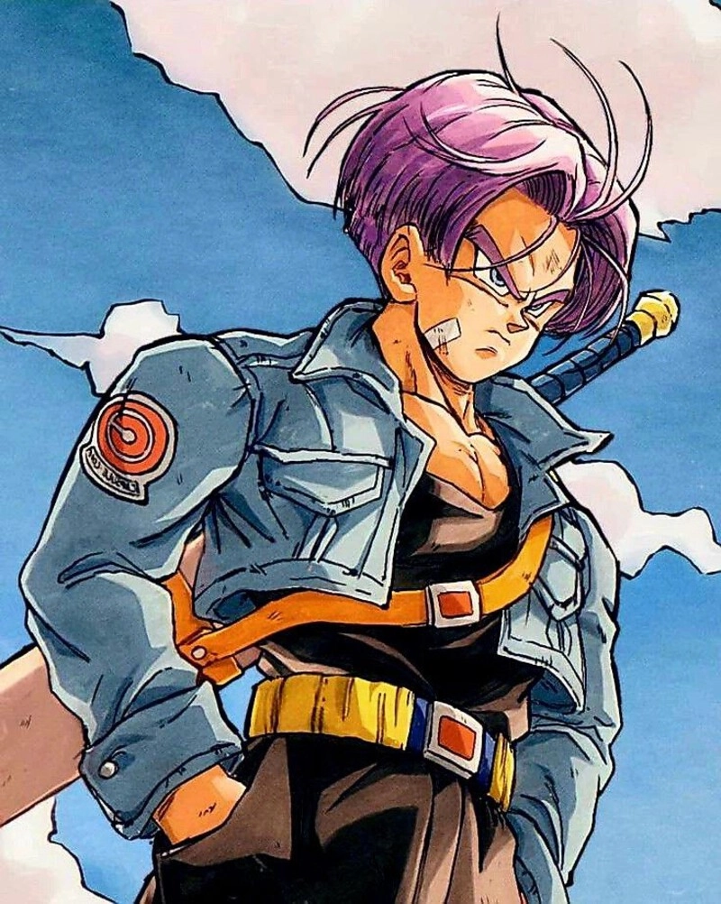 Hình Trunks anime cực chất 