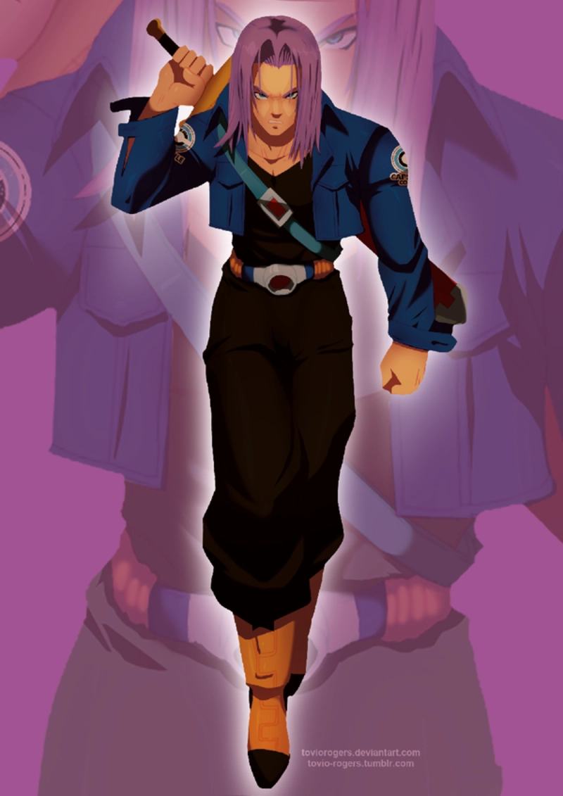 Hình Trunks bản anime 