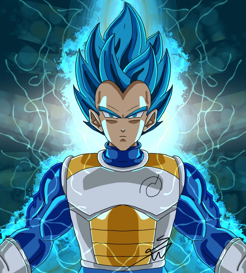 Vegeta nhìn rất ngầu