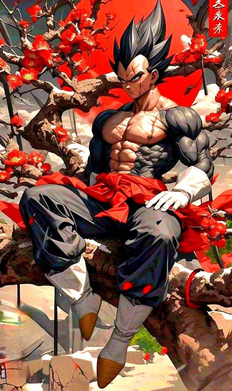 Vegeta tạo hình cực ngầu 