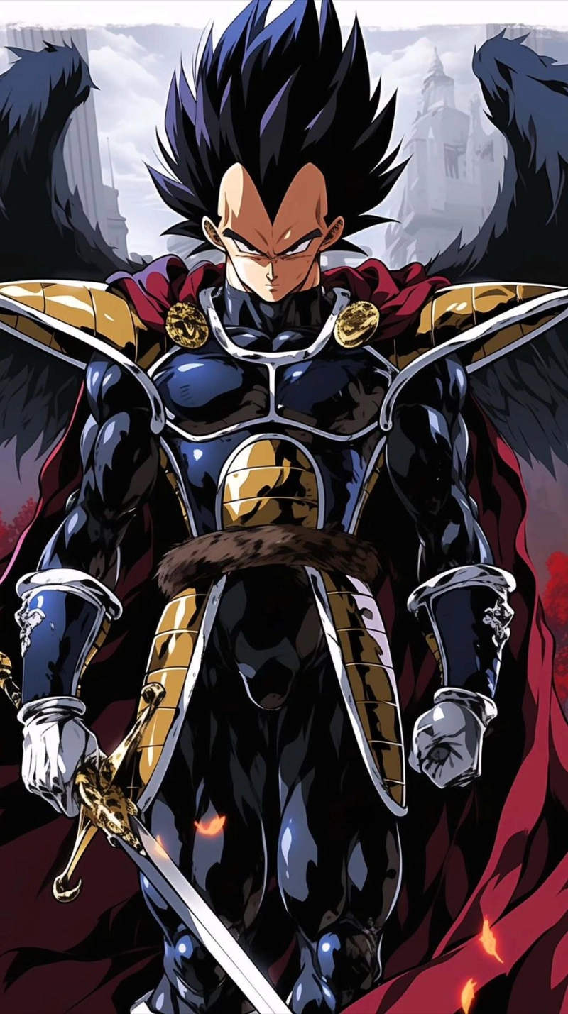 Vegeta đứng ngầu lòi 