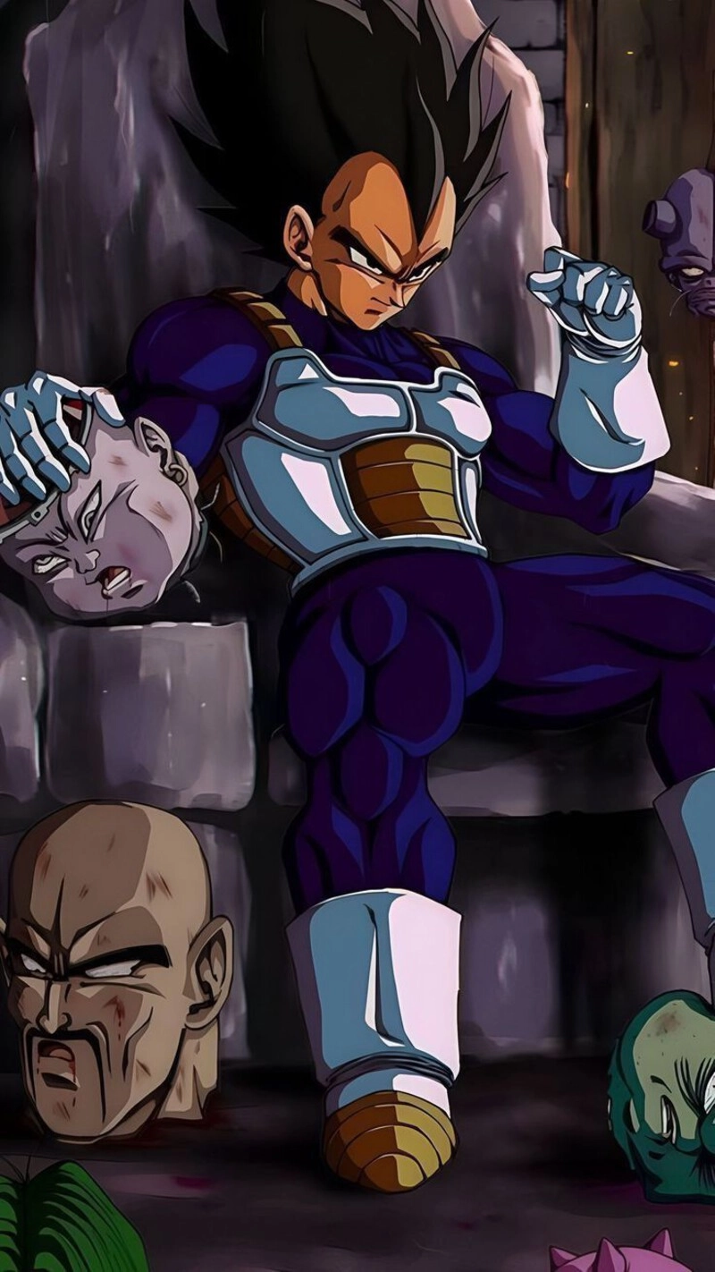 Hình Vegeta đầy sức mạnh 