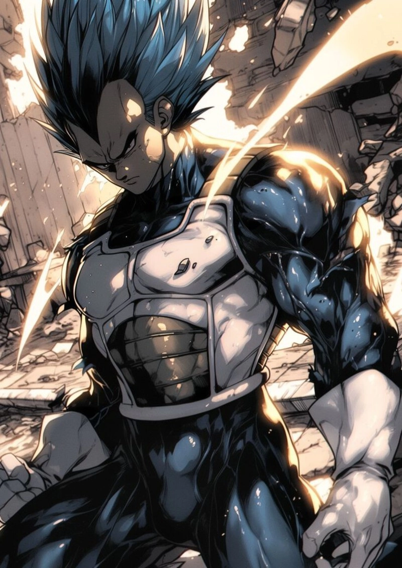 Vegeta siêu ngầu anime