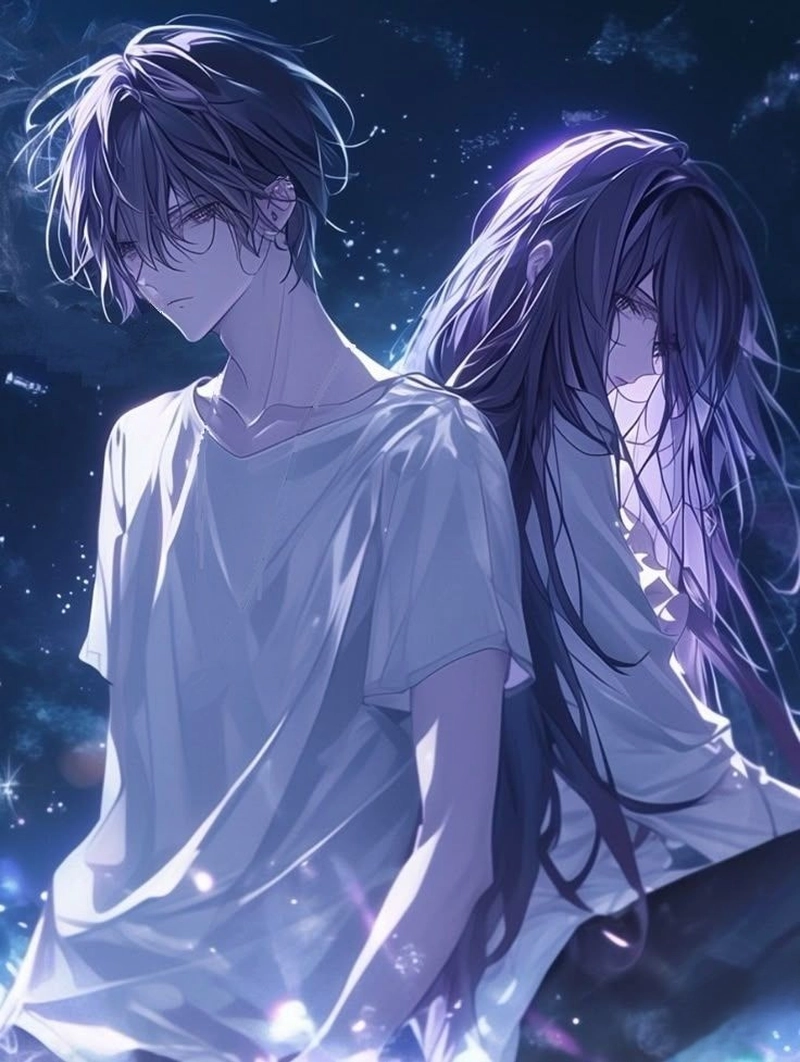 Ảnh anime cặp đôi học sinh ngầu