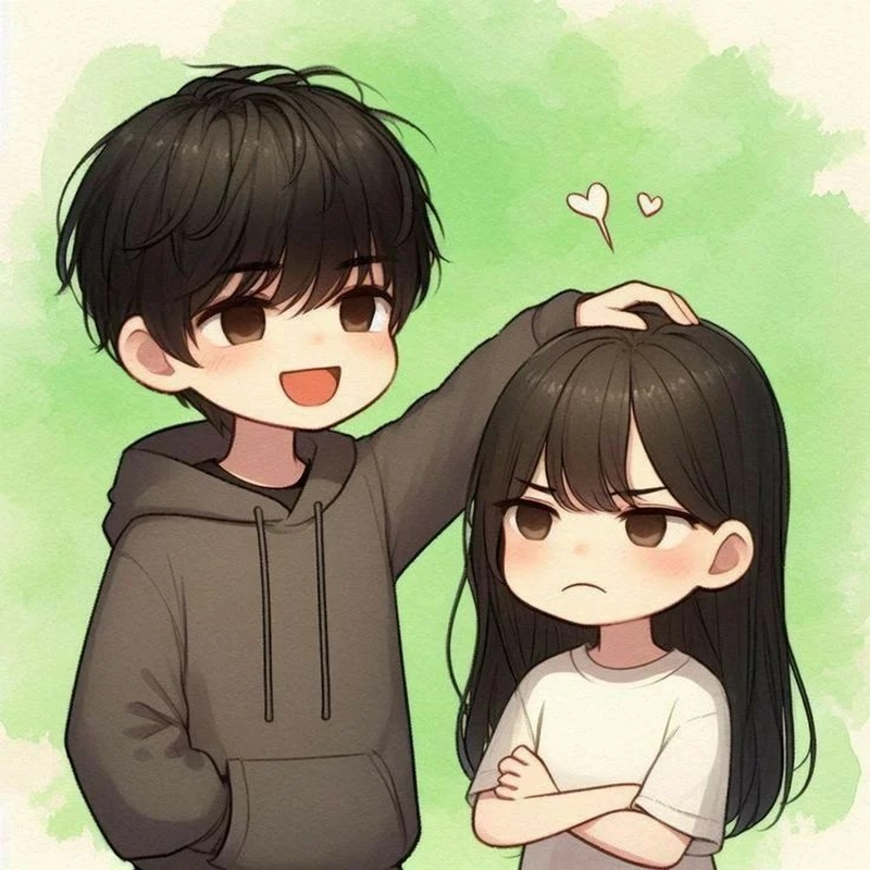Ảnh anime couple bên nhau