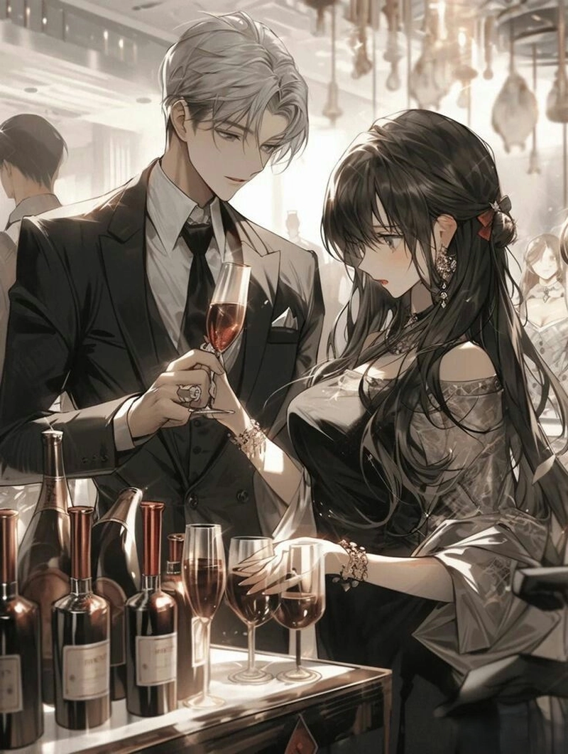 Ảnh anime đôi lạnh lùng ngầu