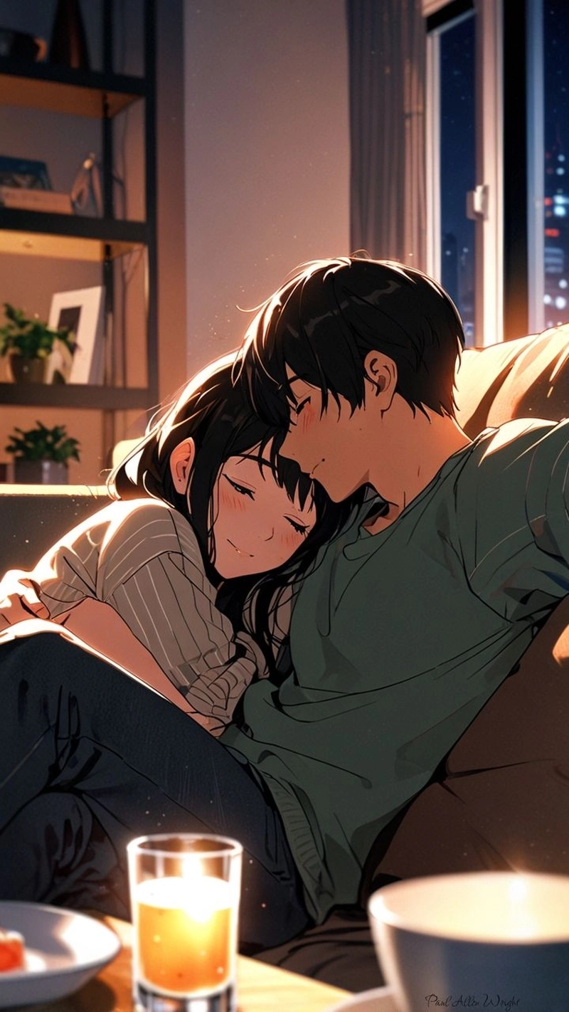 Ảnh anime đôi yêu thương