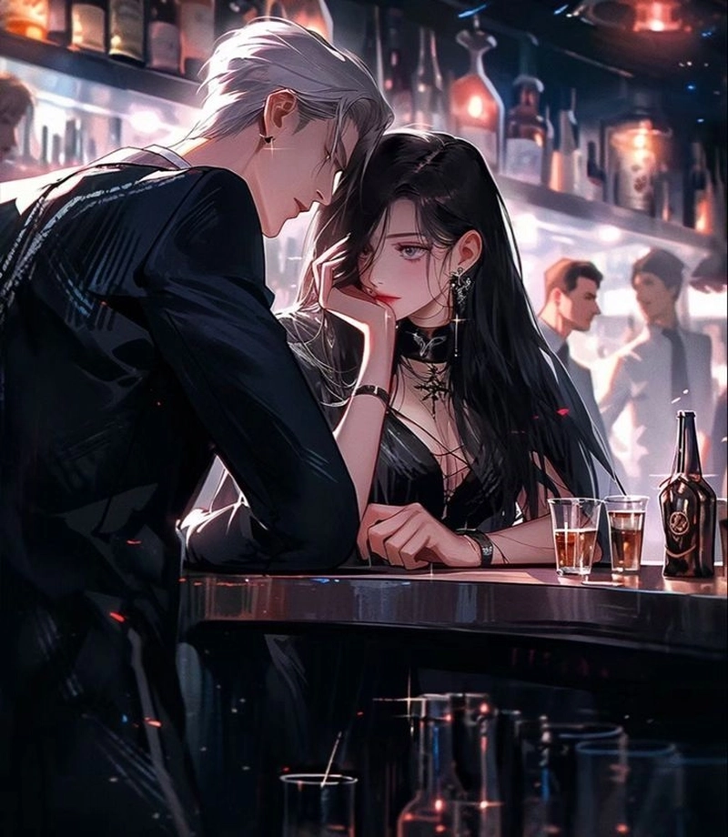 Ảnh anime ngầu cặp đôi buồn