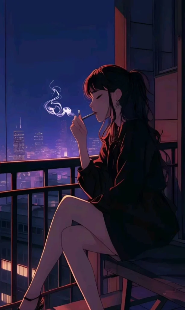 Ảnh anime nữ buồn deep