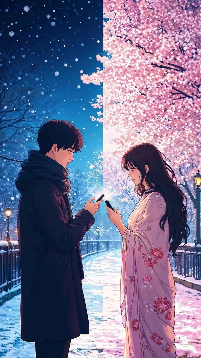 Ảnh anime nữ cặp đôi dễ thương