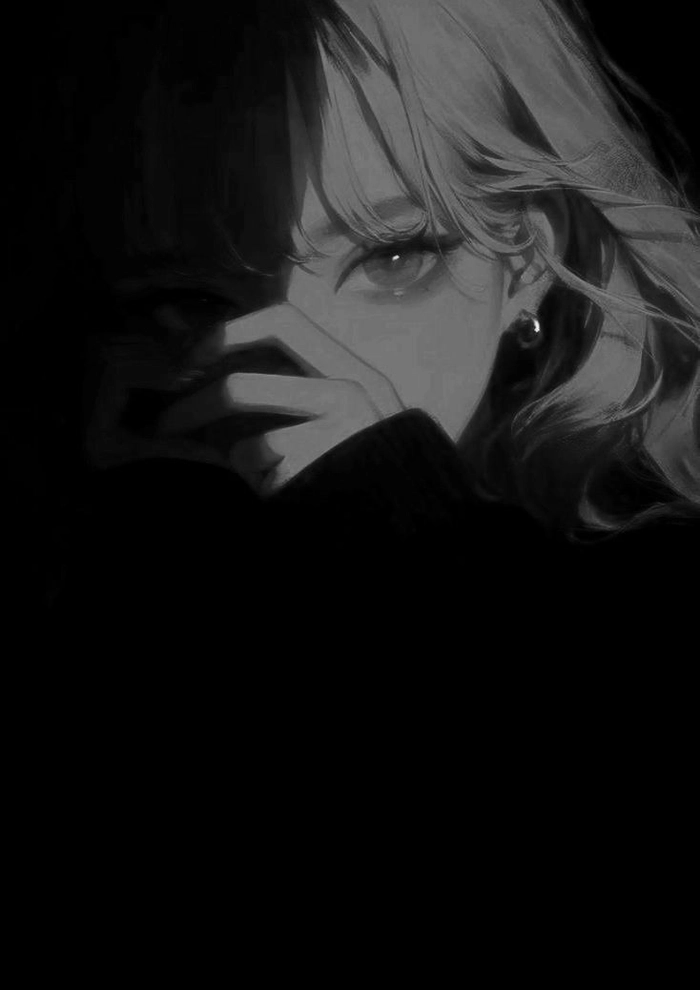 Ảnh anime nữ che mặt ngầu