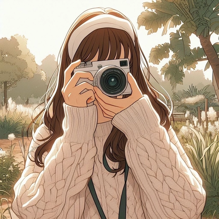 Ảnh anime nữ che mặt