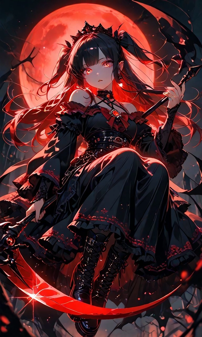 Ảnh anime nữ đeo mặt nạ ngầu