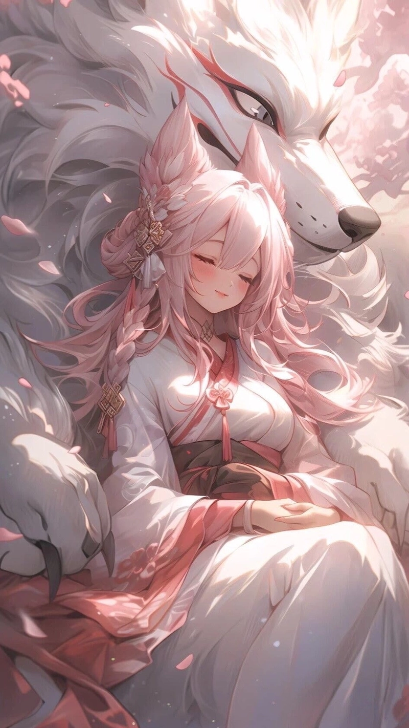 Ảnh anime nữ hồ ly ngầu