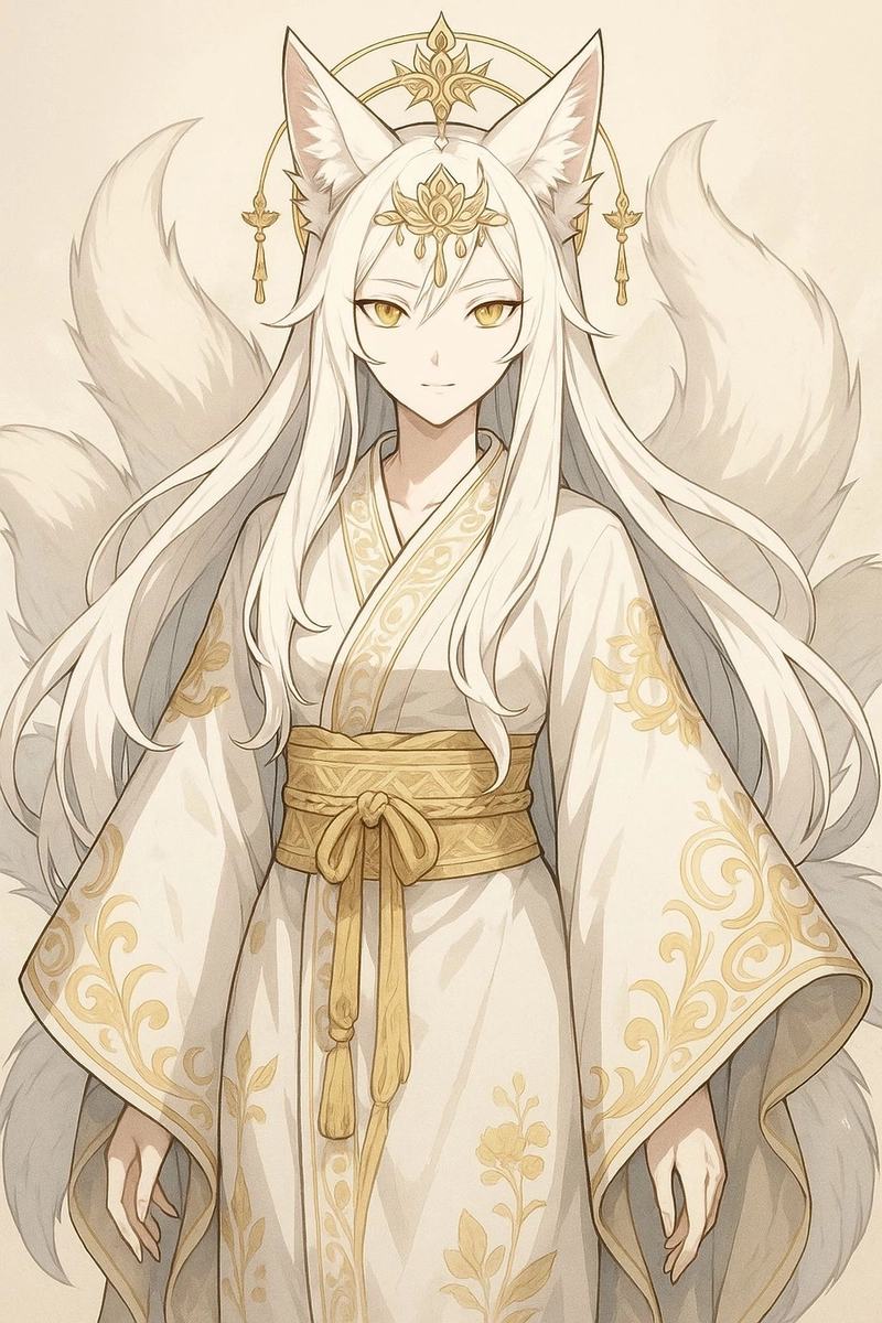 Ảnh anime nữ hồ ly thần thoại