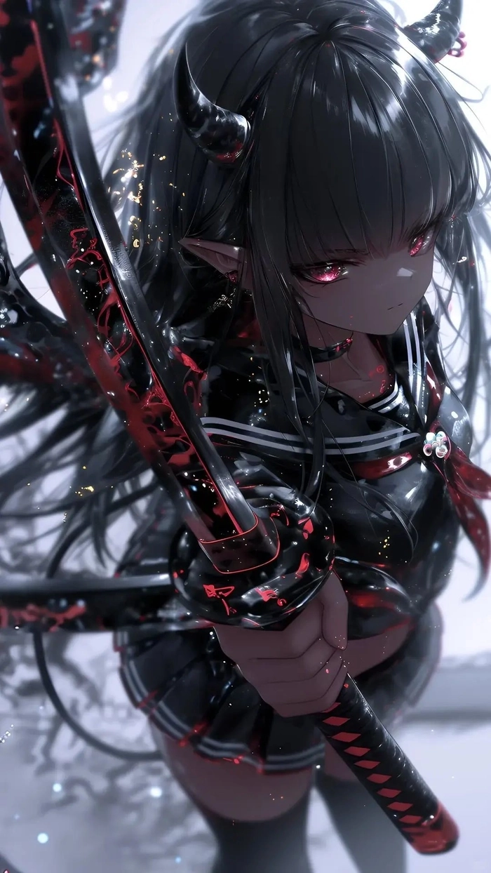 Ảnh anime nữ ngầu lòi cute