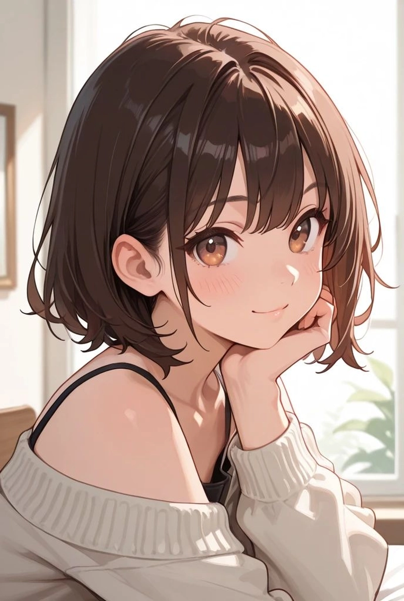 Ảnh anime nữ tóc ngắn