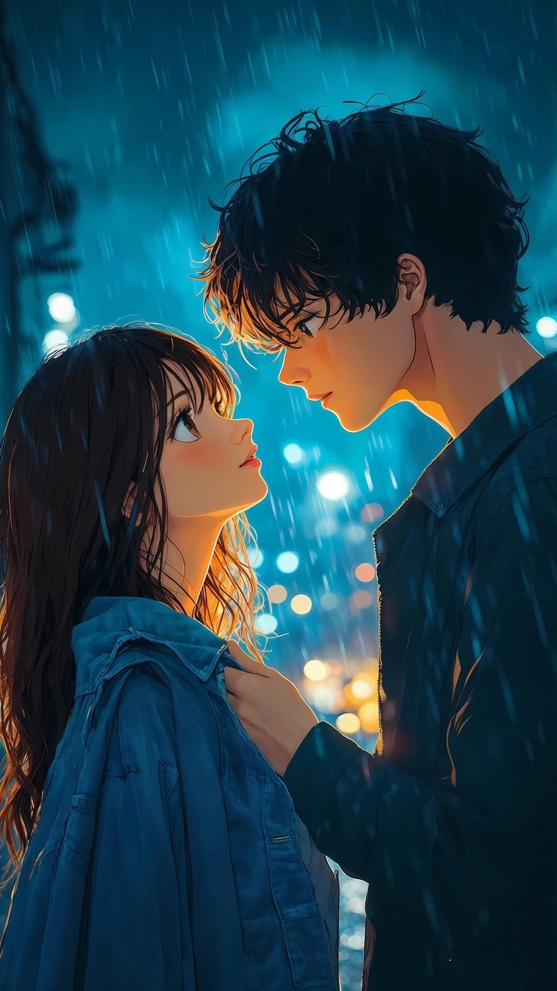 Ảnh anime tình cảm couple