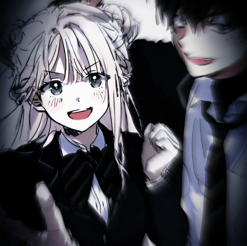 Ảnh anime tình yêu học sinh ngầu