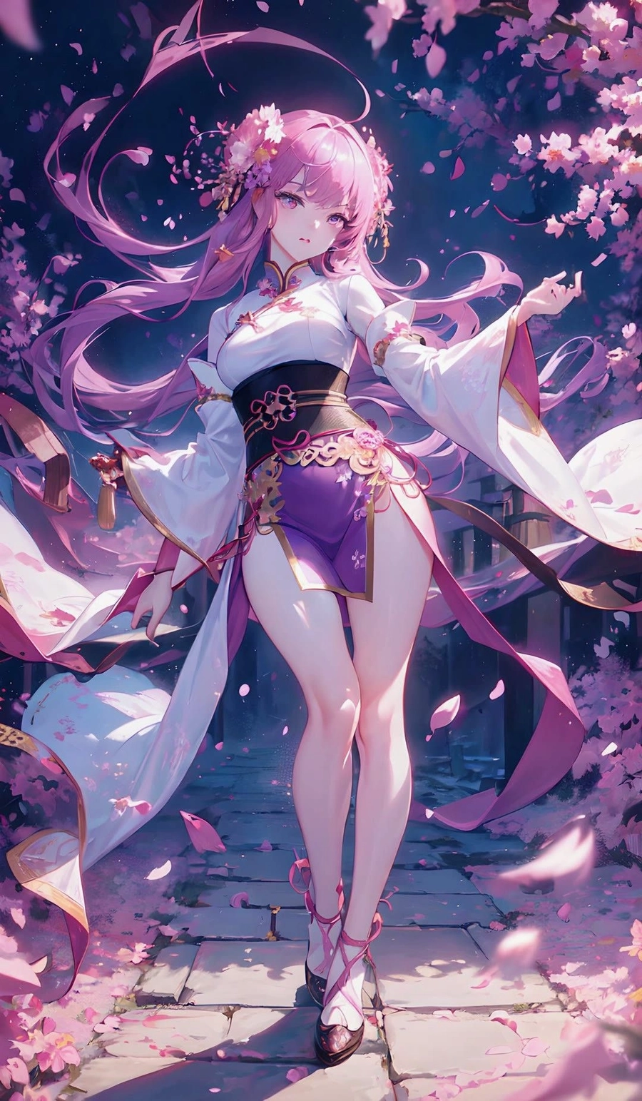 Ảnh anime tóc hồng ngầu