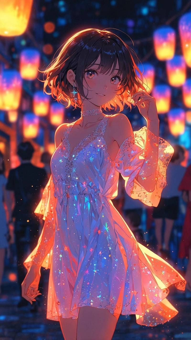 Ảnh anime tóc ngắn dễ thương