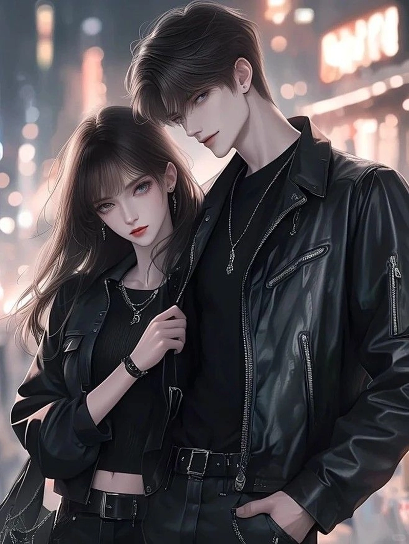 Ảnh avatar đôi anime ngầu đẹp