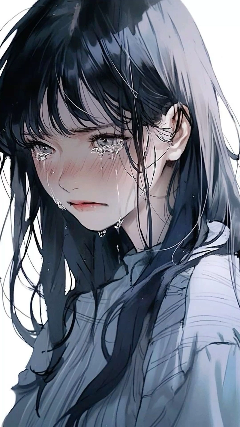 Ảnh buồn hoạt hình nữ