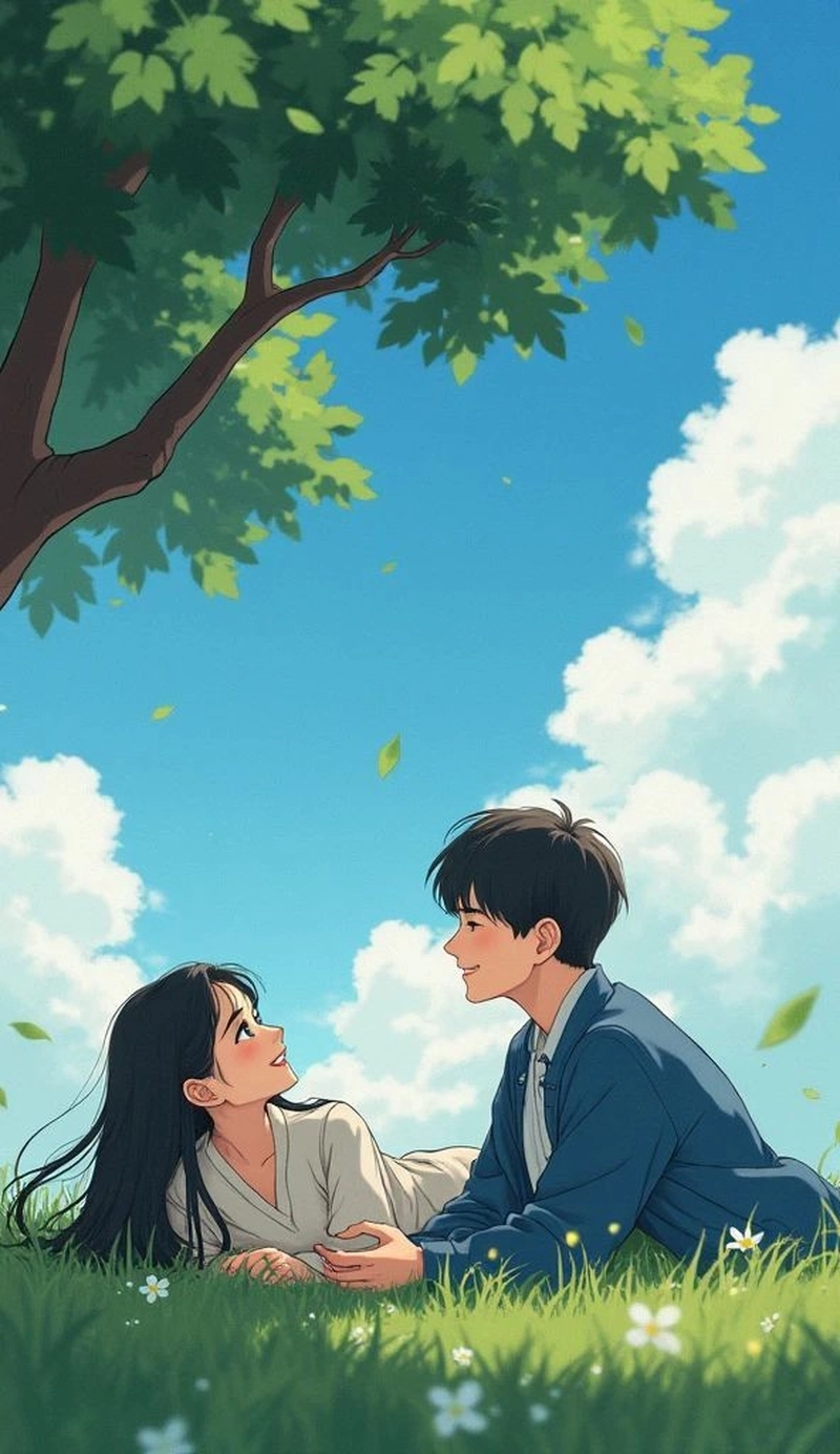 Ảnh cặp đôi yêu nhau anime