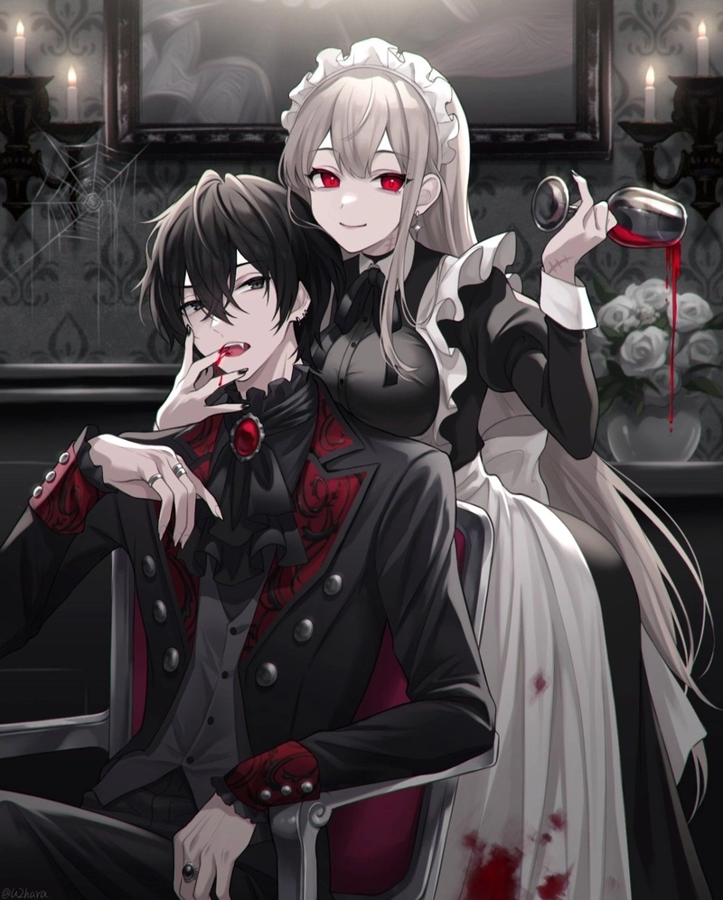 Ảnh đôi anime ngầu siêu thực