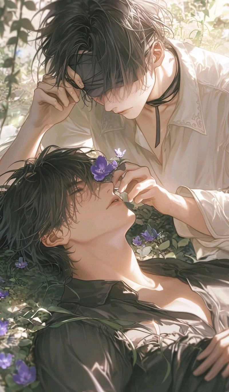 Anime đam mỹ hôn môi