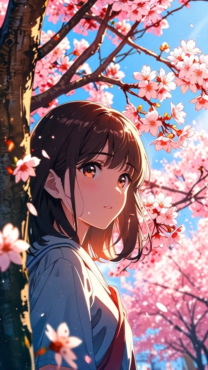 Anime girl tóc ngắn đẹp