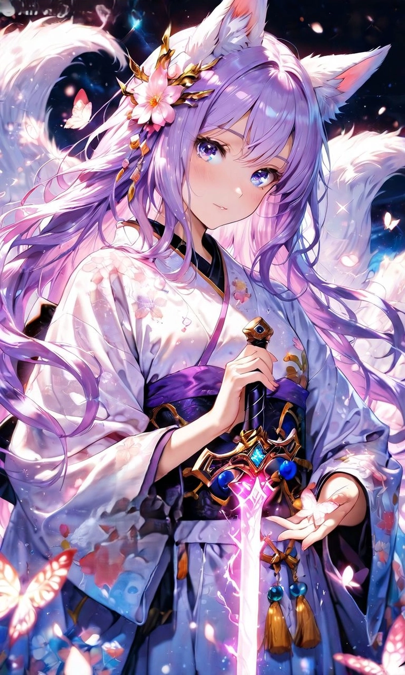 Anime hồ ly 4k đẹp