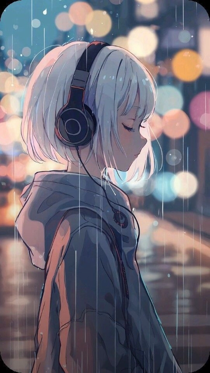 Anime nữ buồn đau lòng