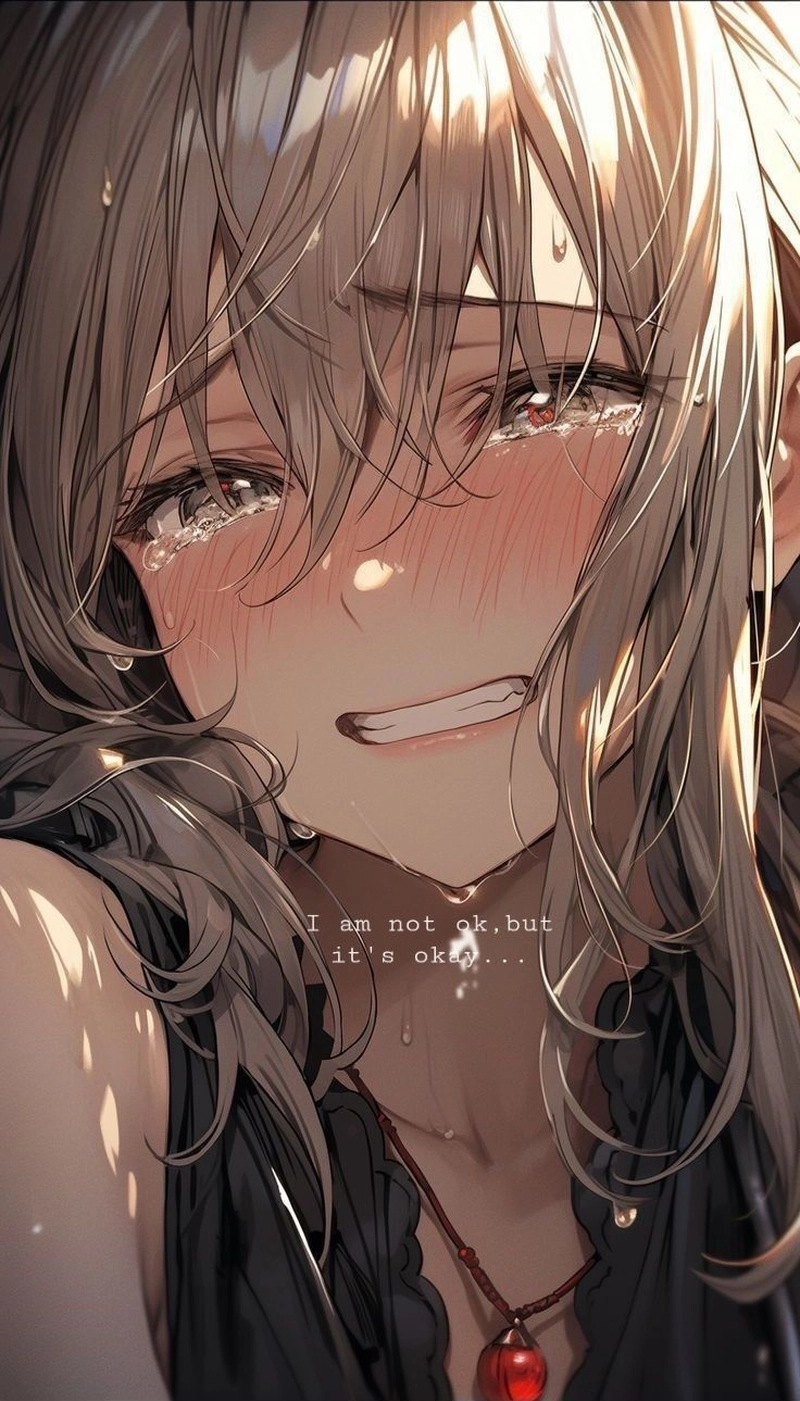 Anime nữ buồn khóc đẹp