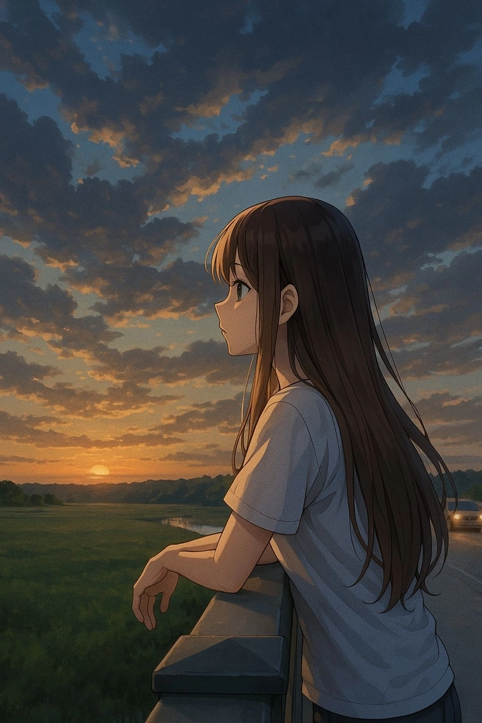 Anime nữ buồn lạnh lùng