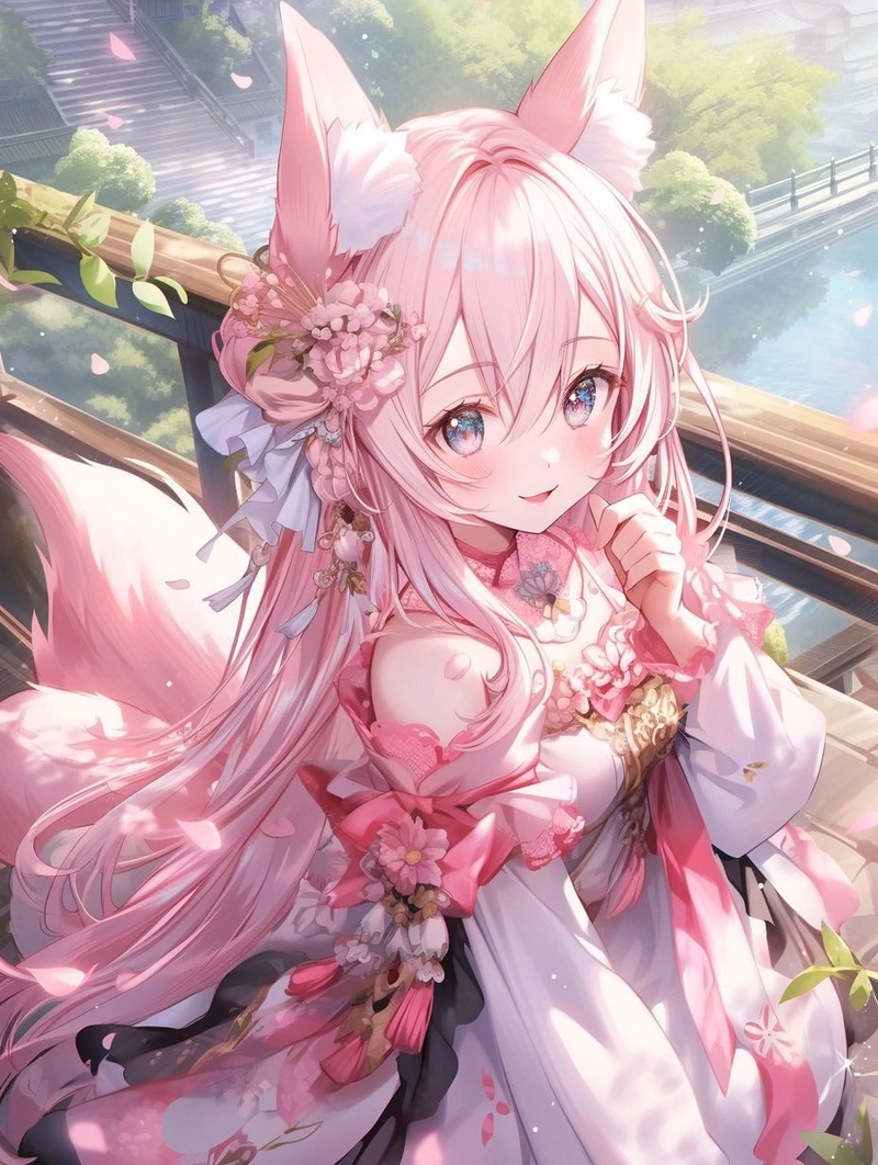 Anime nữ hồ ly lạnh lùng