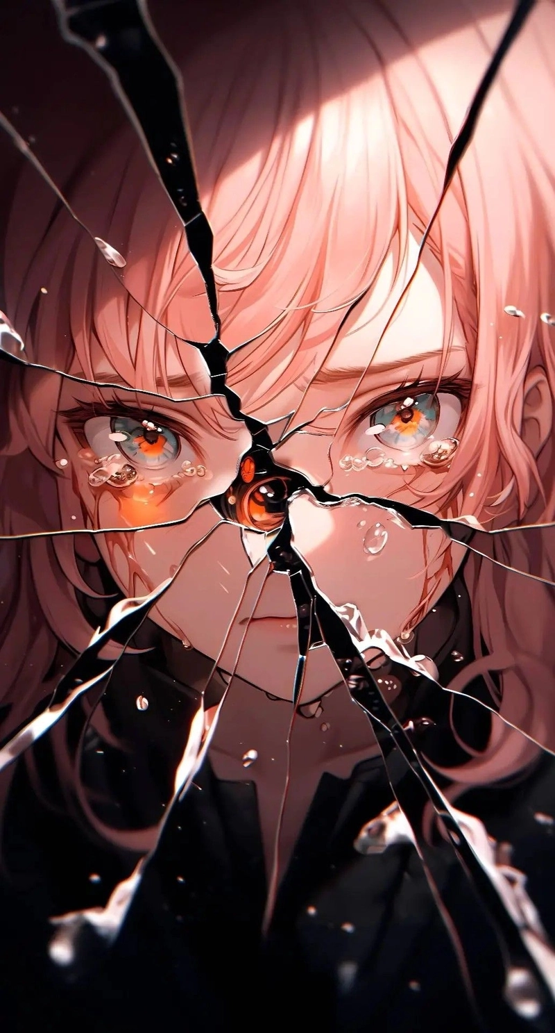 Anime nữ khóc 4k đẹp