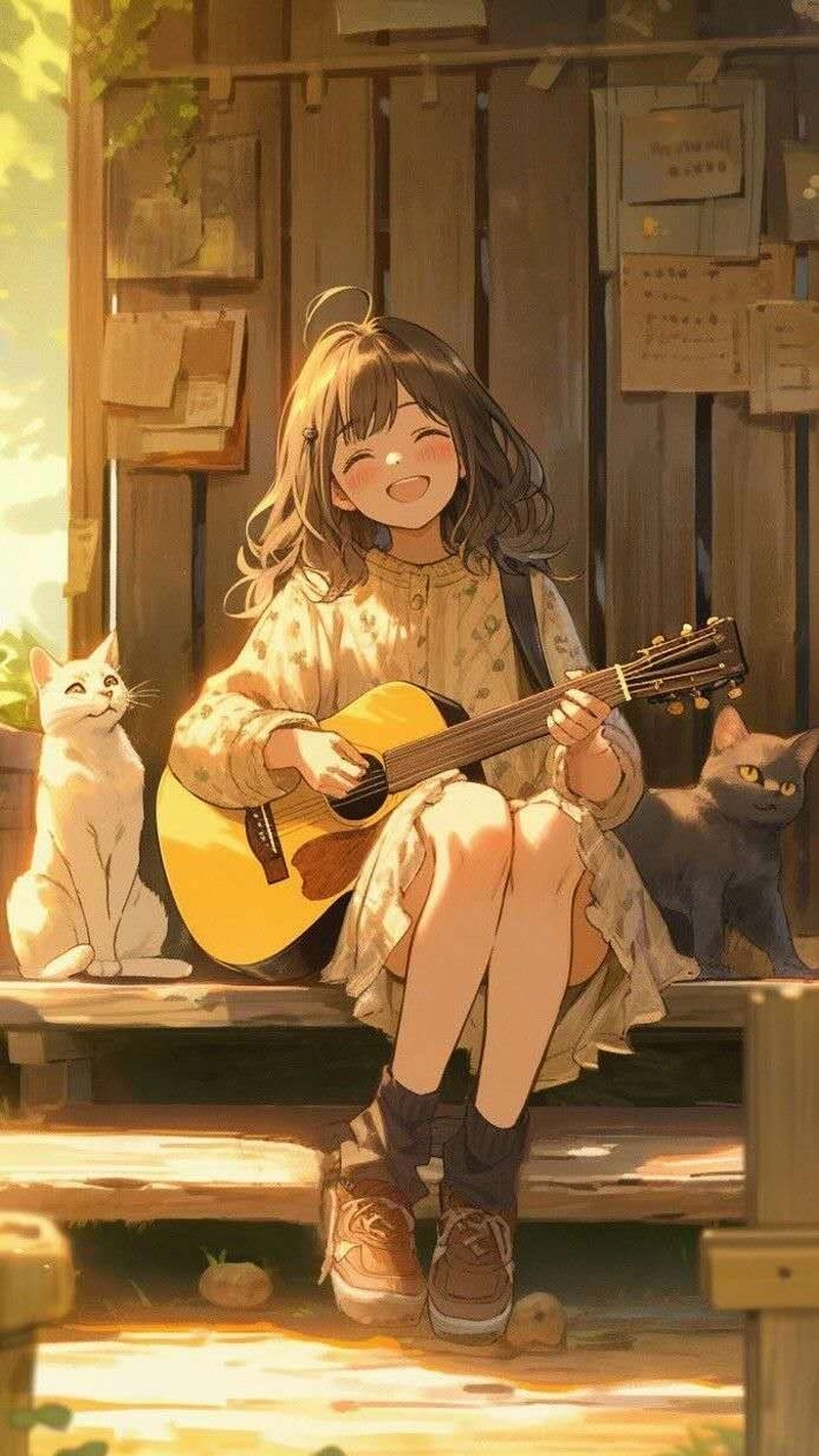 Anime nữ tóc ngắn đẹp cute